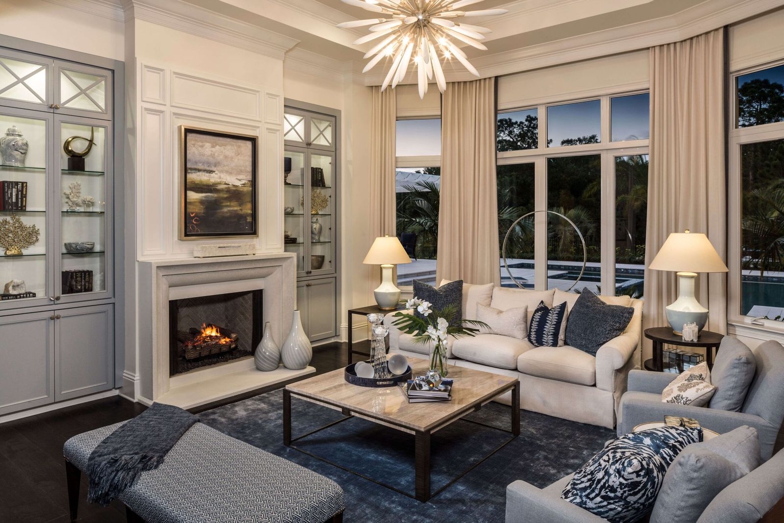 The Abaco V interior by Anchor Builders
