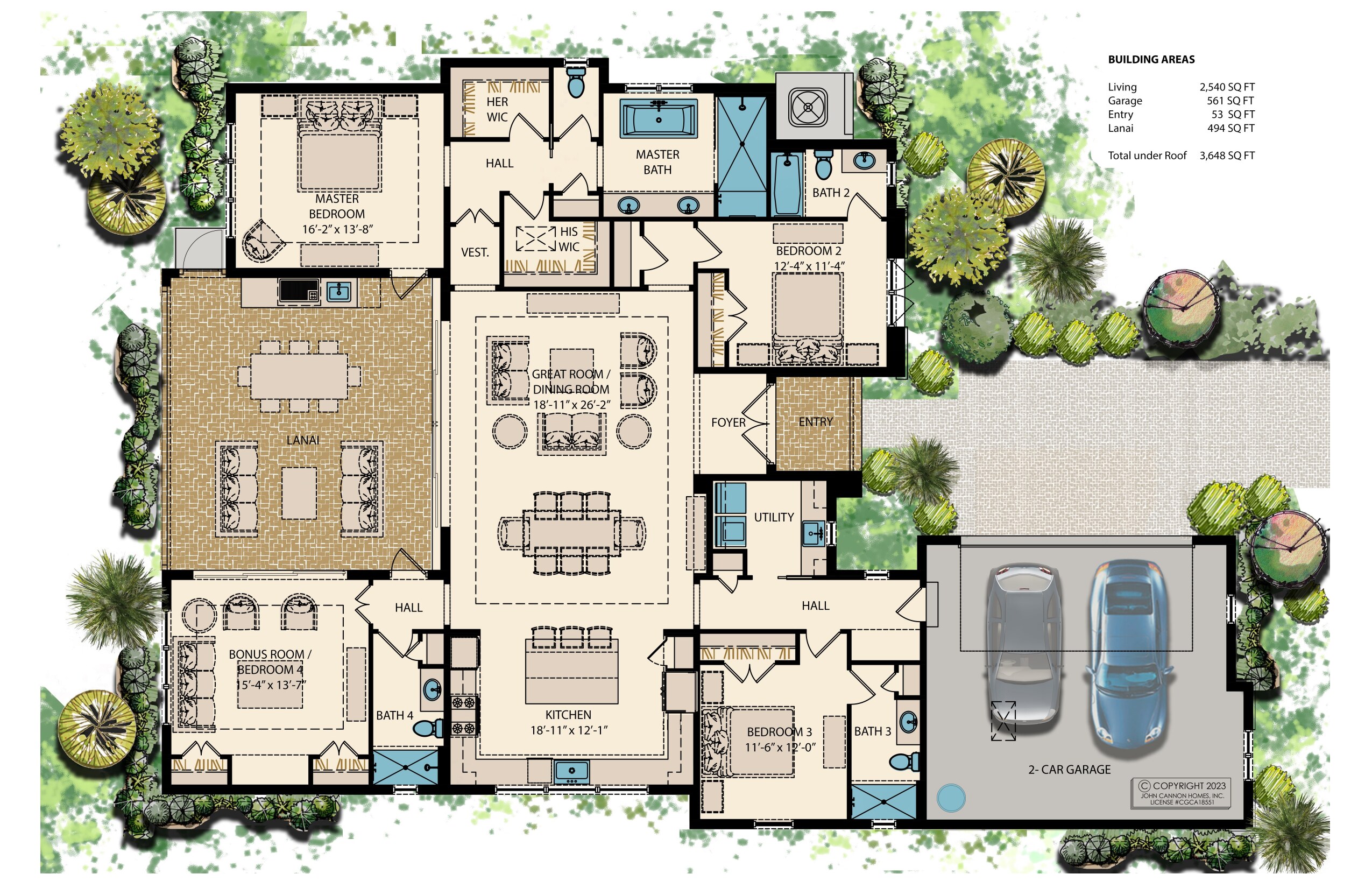 Village Home 1 floor plan